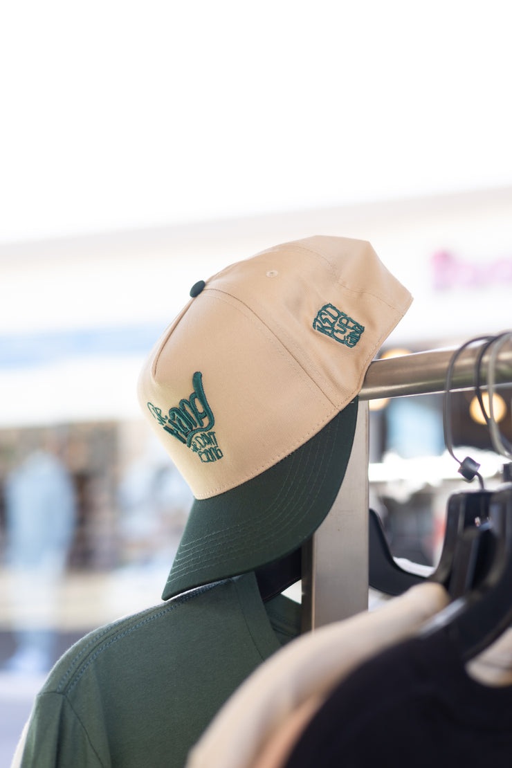 Green/Khaki - Hang Loose Snapback