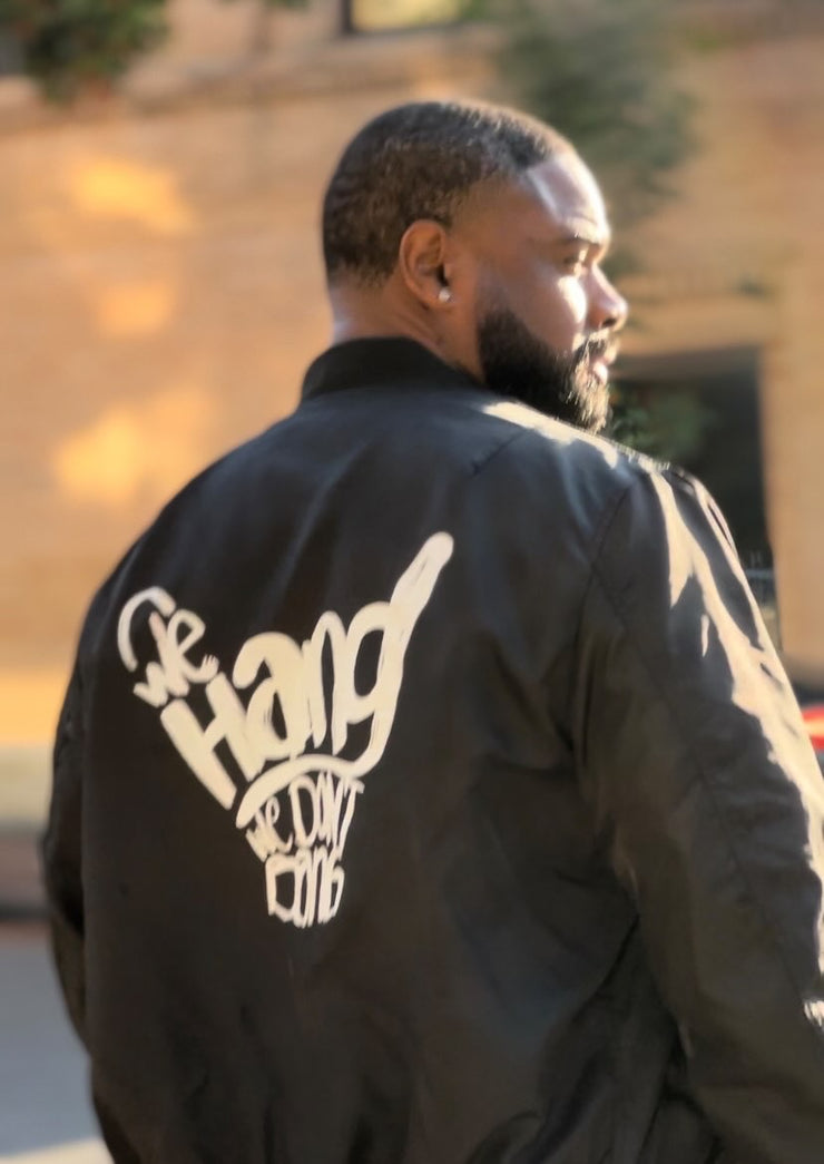 Black - Classic logo Bomber