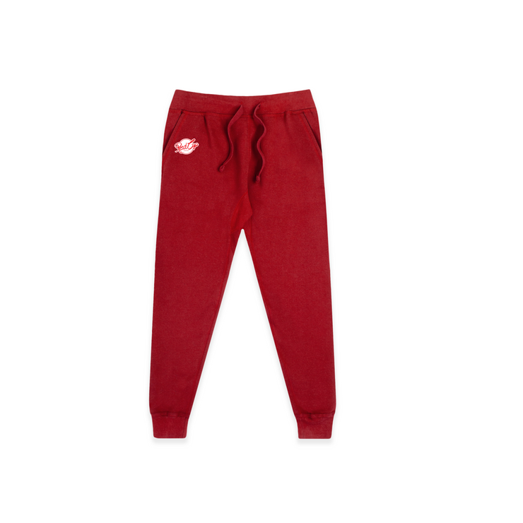 Red - Embroidered Classic Sweats