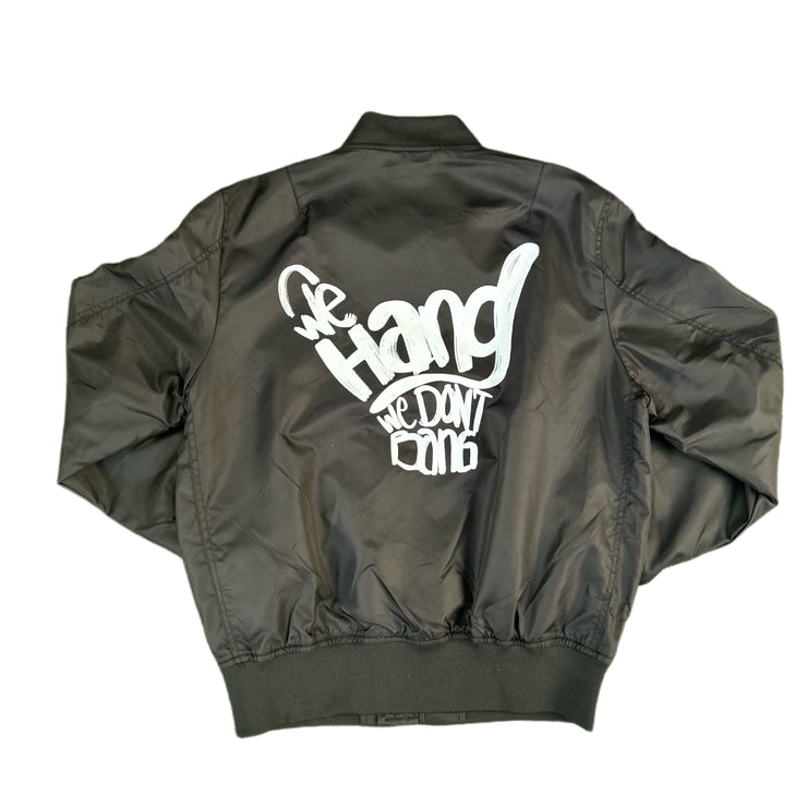 Black - Classic logo Bomber