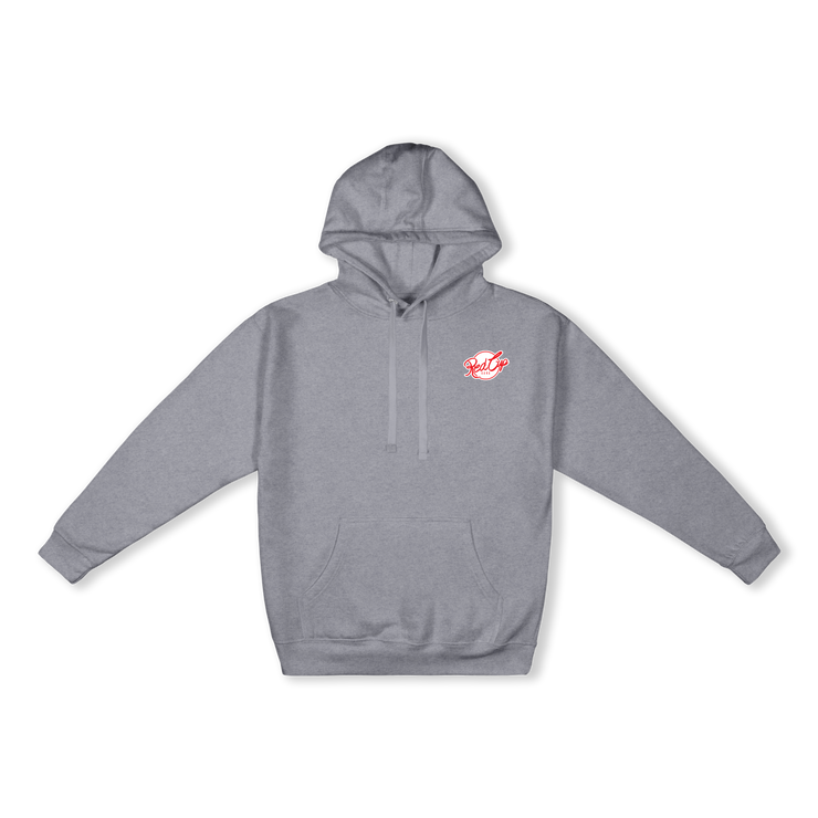 Grey - Embroidered Classic Hoodie