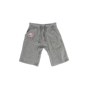 Grey - Embroidered Classic Shorts