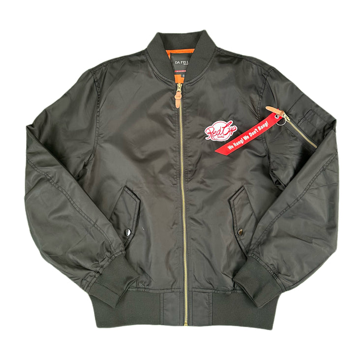Black - Classic logo Bomber