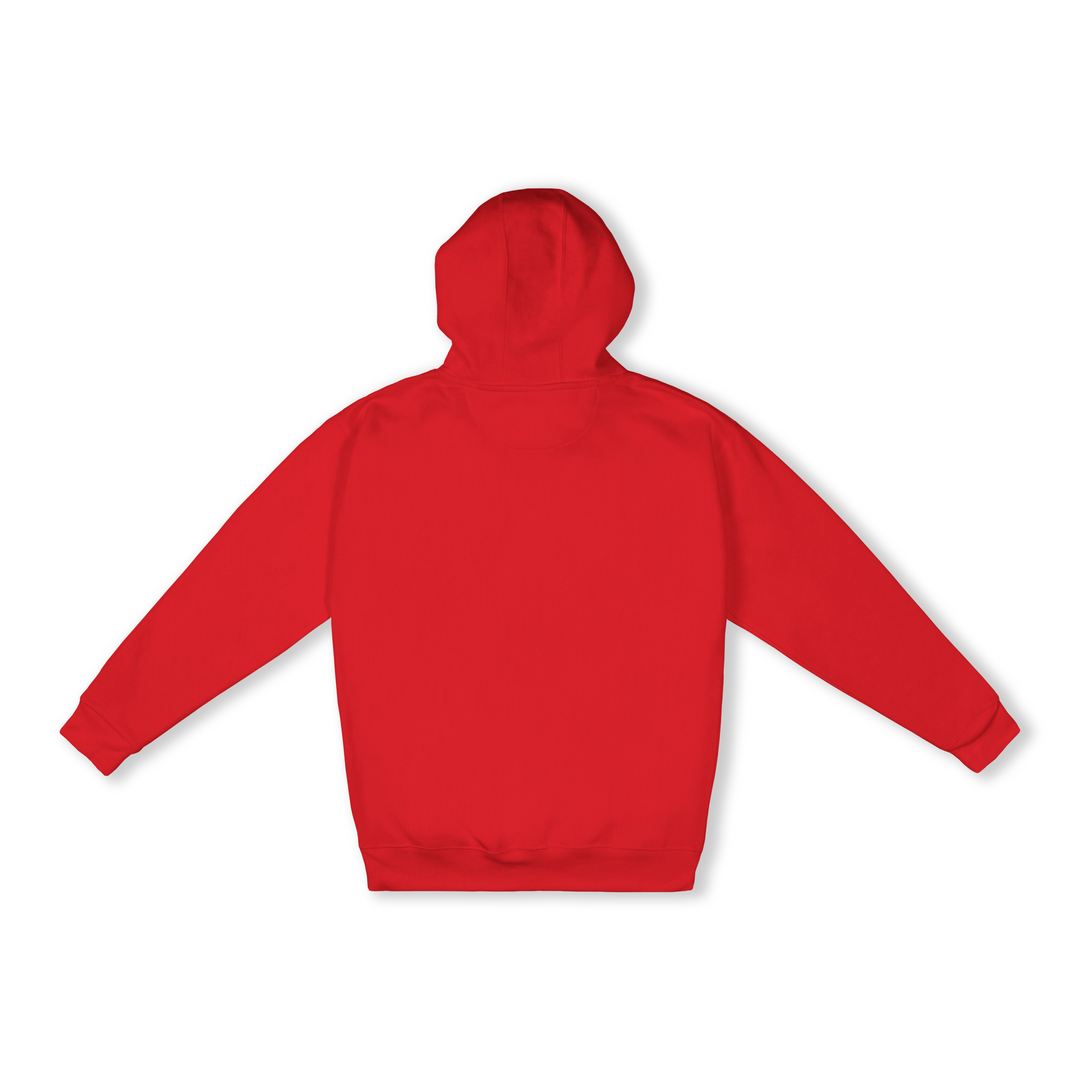 Red - Embroidered Classic Hoodie